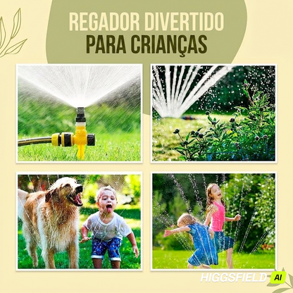 Irrigador Giratório 360º Prático